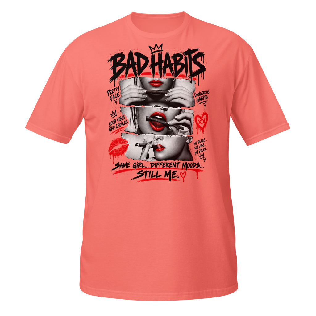 BAD HABITS - STILL ME - Coral Silk