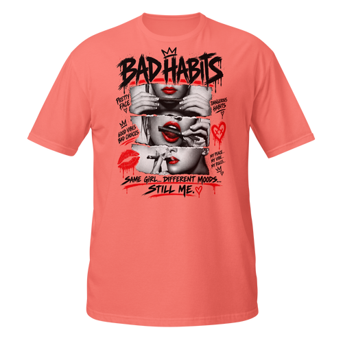 BAD HABITS - STILL ME - Coral Silk