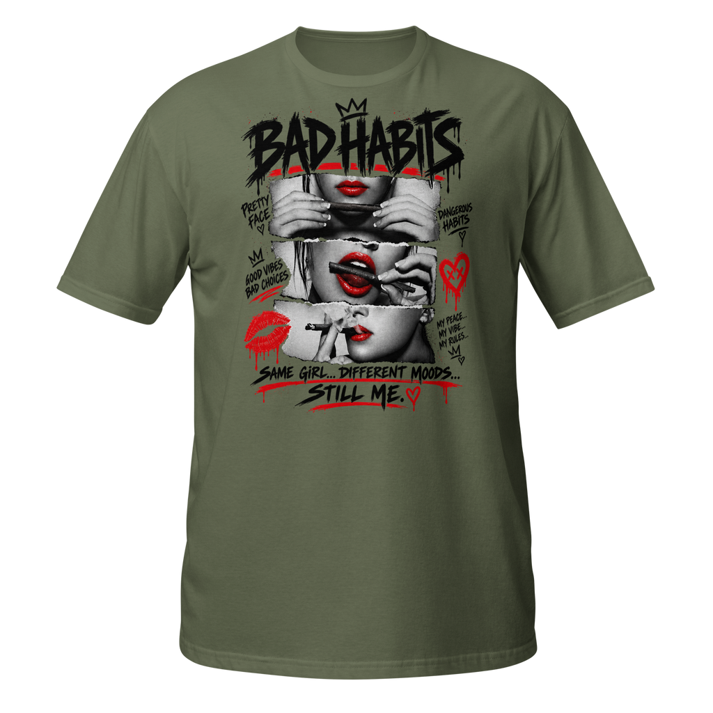 BAD HABITS - STILL ME - Military Green
