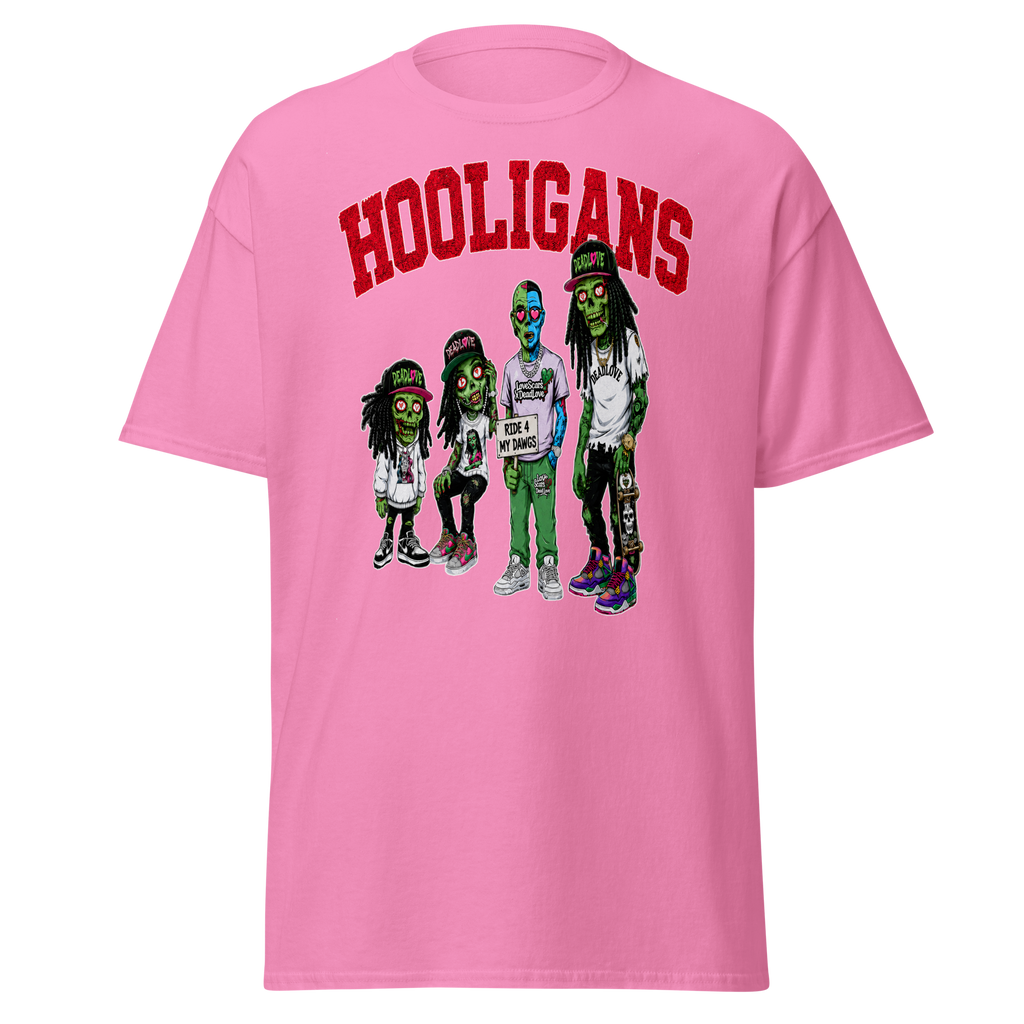 Hooligans graphic tee - Azalea