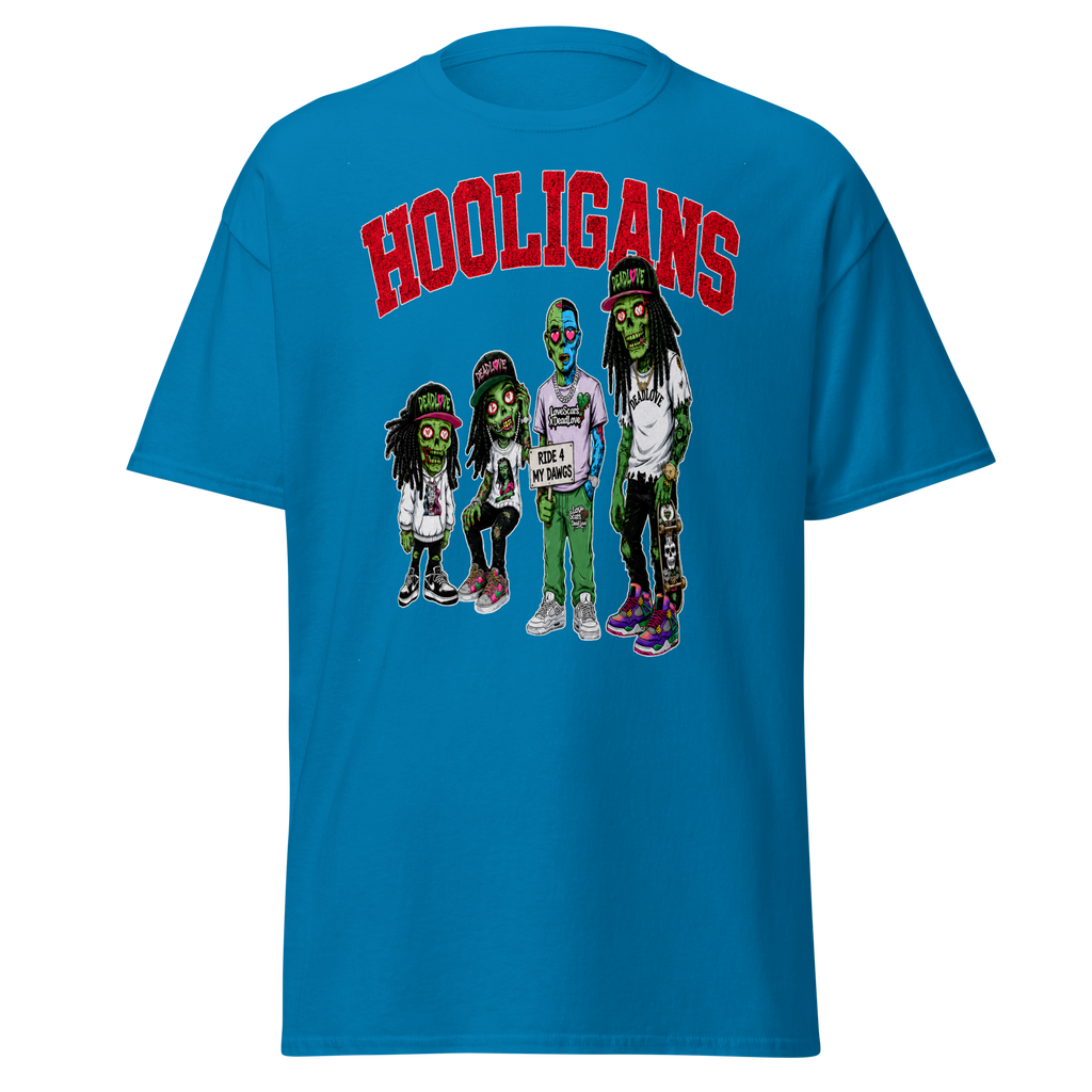 Hooligans graphic tee - Sapphire