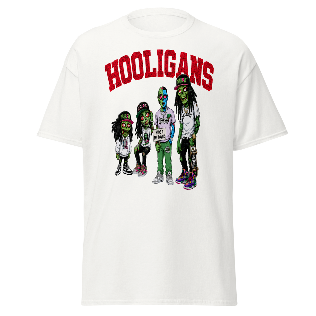 Hooligans graphic tee - White