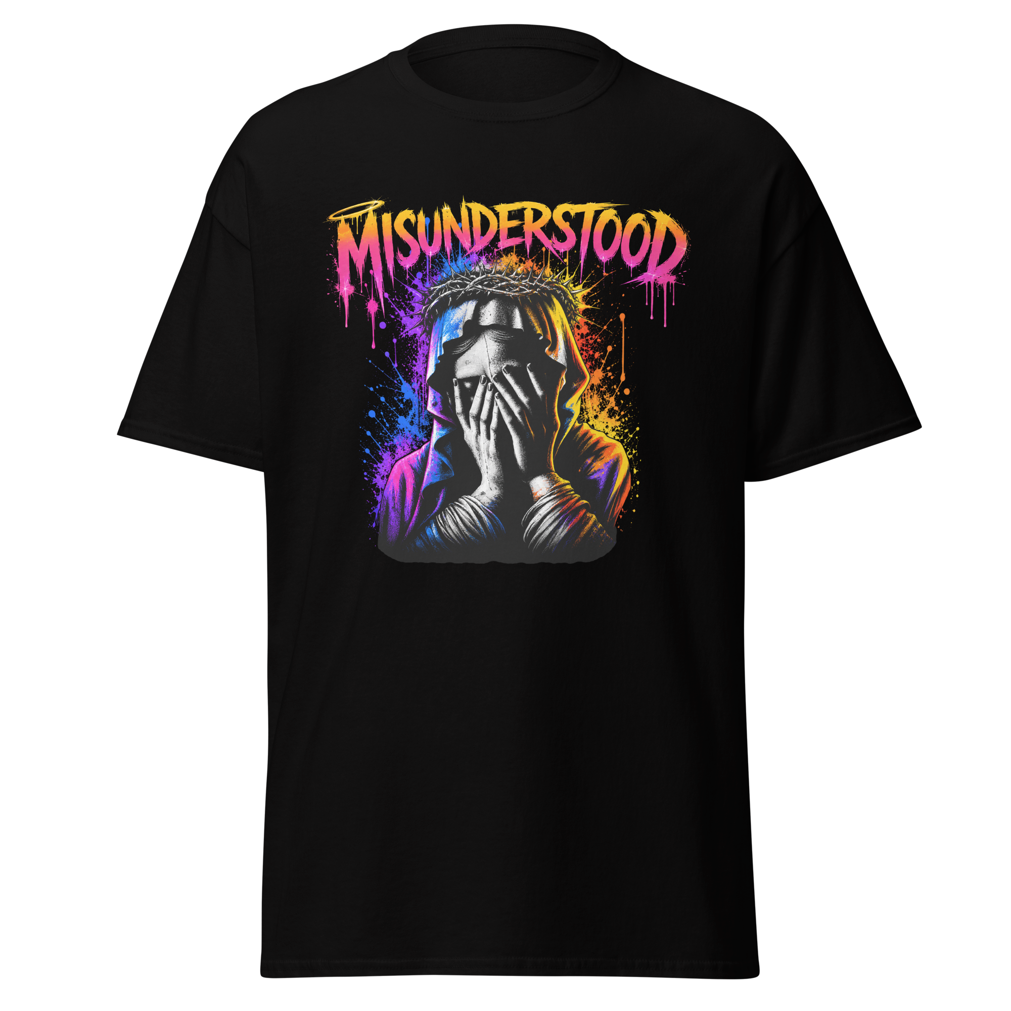 Misunderstood graphic tee - Black