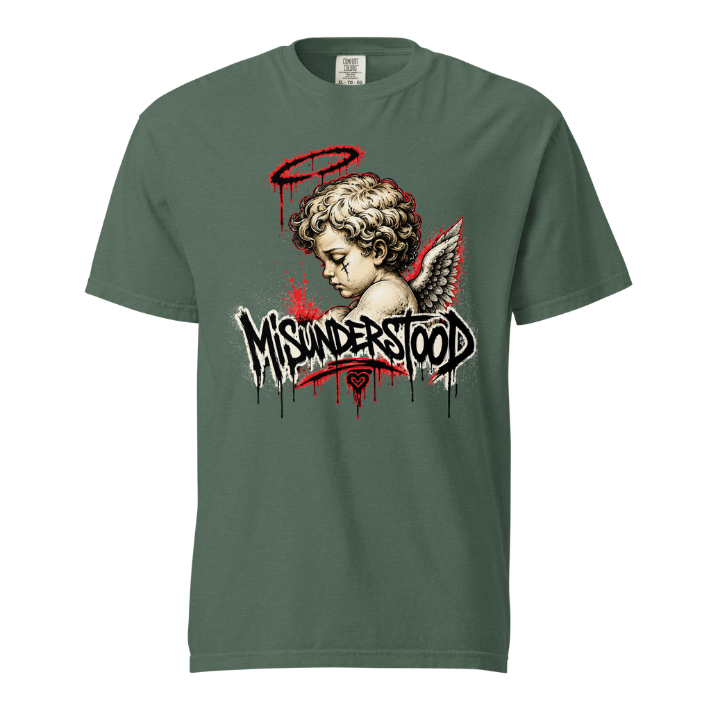 MISUNDERSTOOD graphic tee - Blue Spruce
