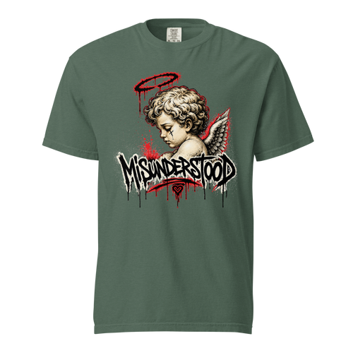 MISUNDERSTOOD graphic tee - Blue Spruce