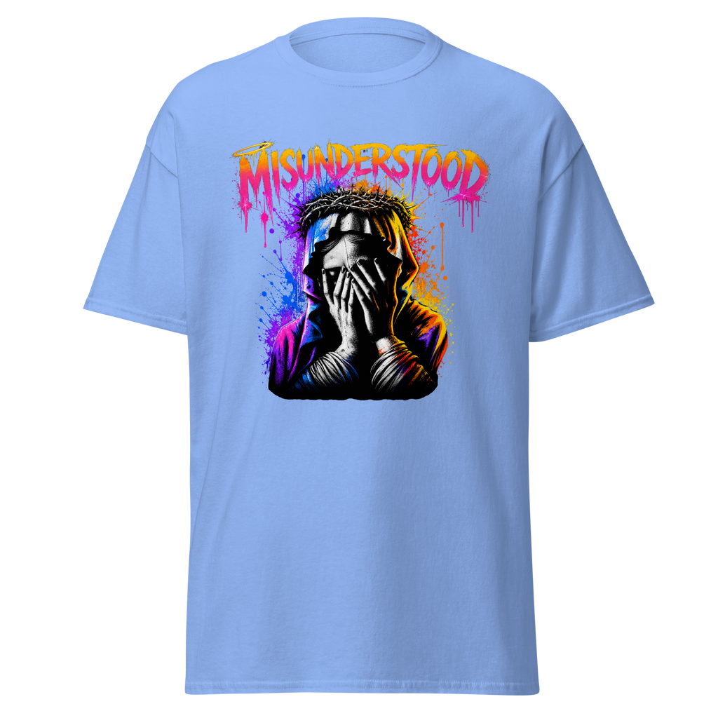 Misunderstood graphic tee - Carolina Blue