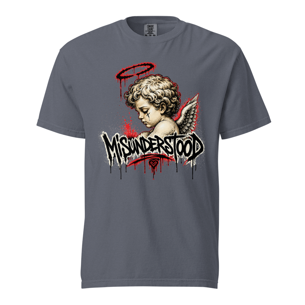 MISUNDERSTOOD graphic tee - Denim