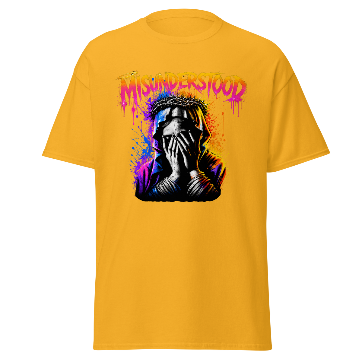 Misunderstood graphic tee - Gold