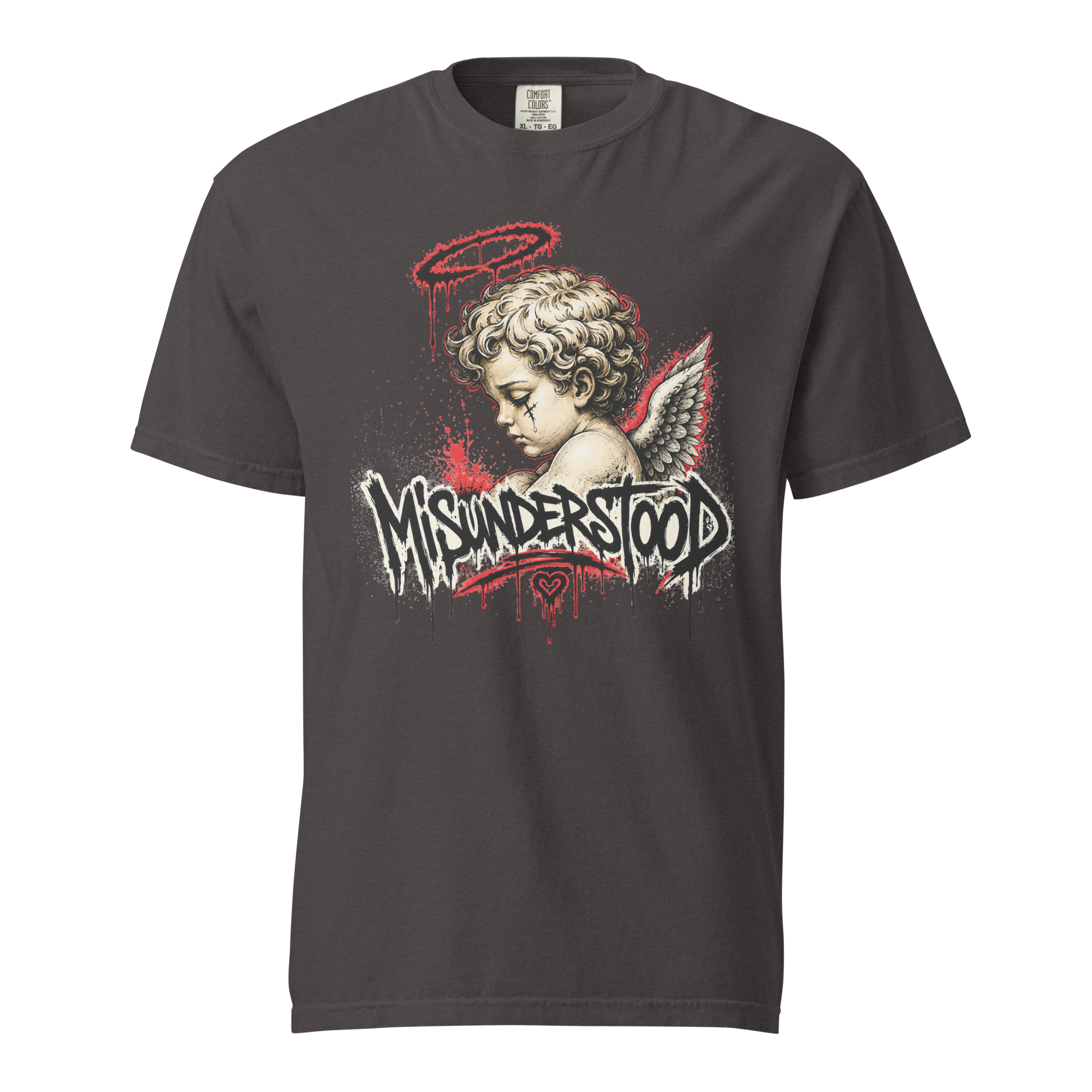 MISUNDERSTOOD graphic tee - Graphite