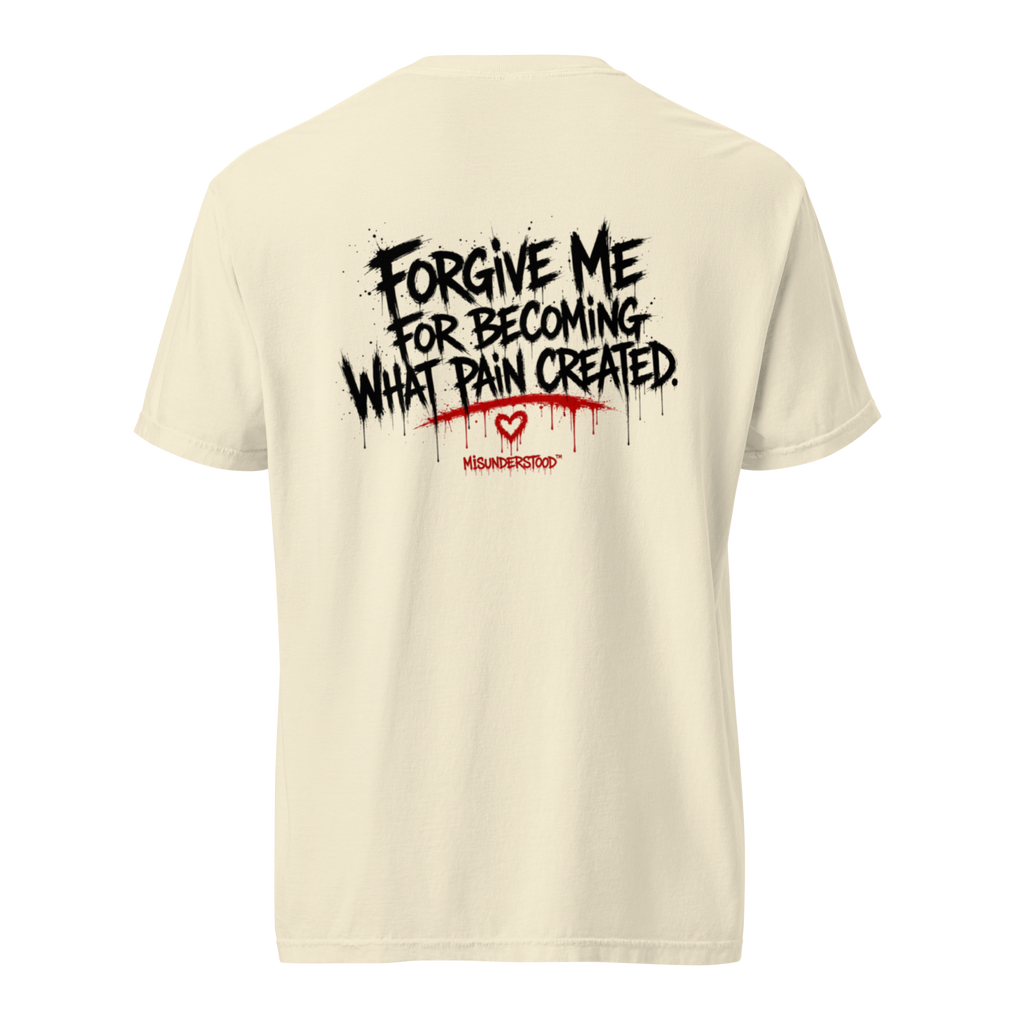 MISUNDERSTOOD graphic tee - Back design