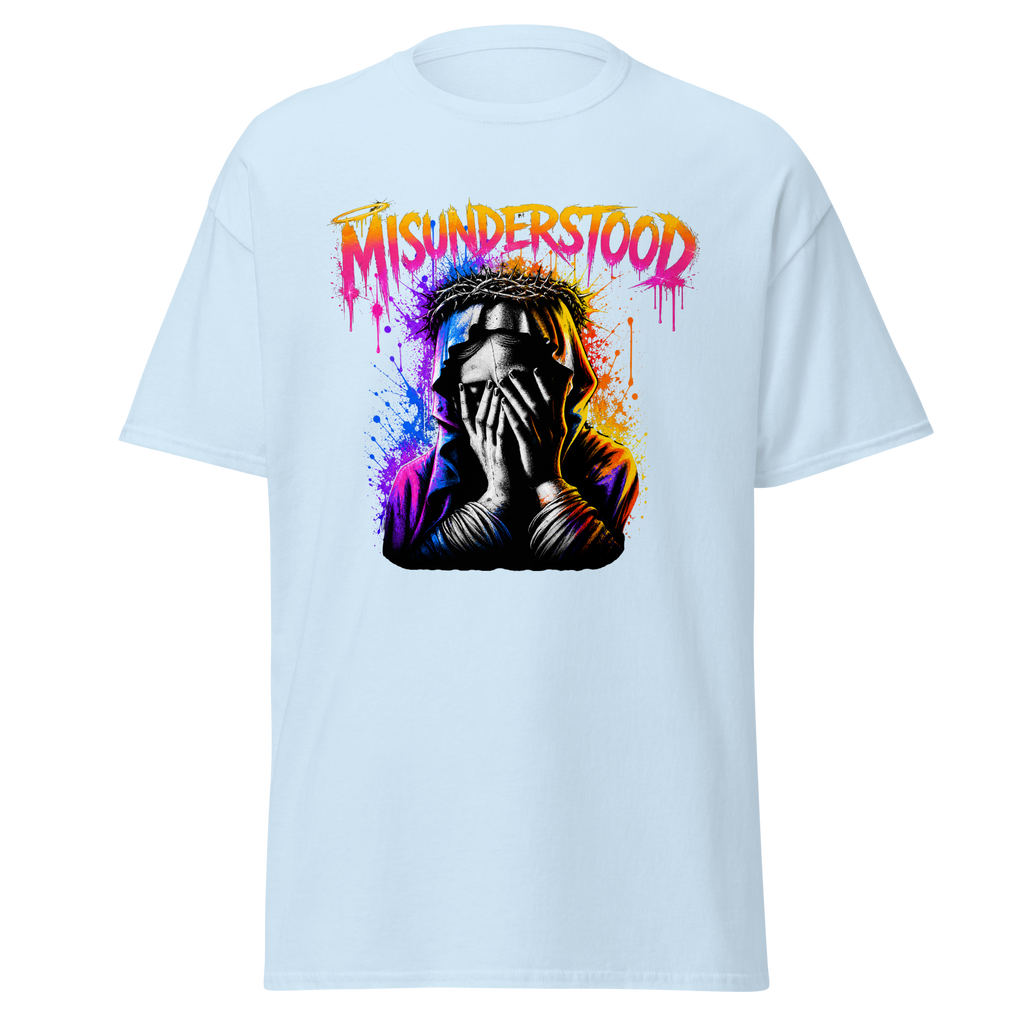 Misunderstood graphic tee - Light Blue