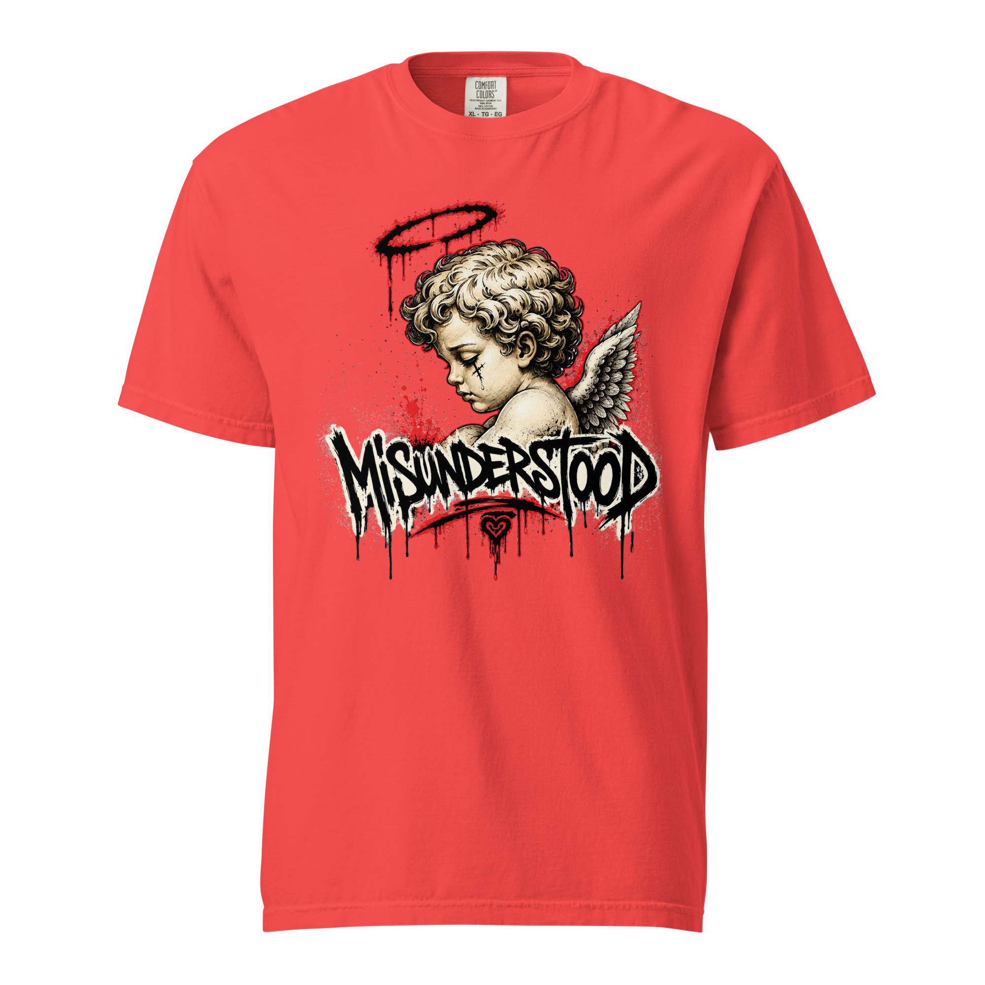 MISUNDERSTOOD graphic tee - Paprika