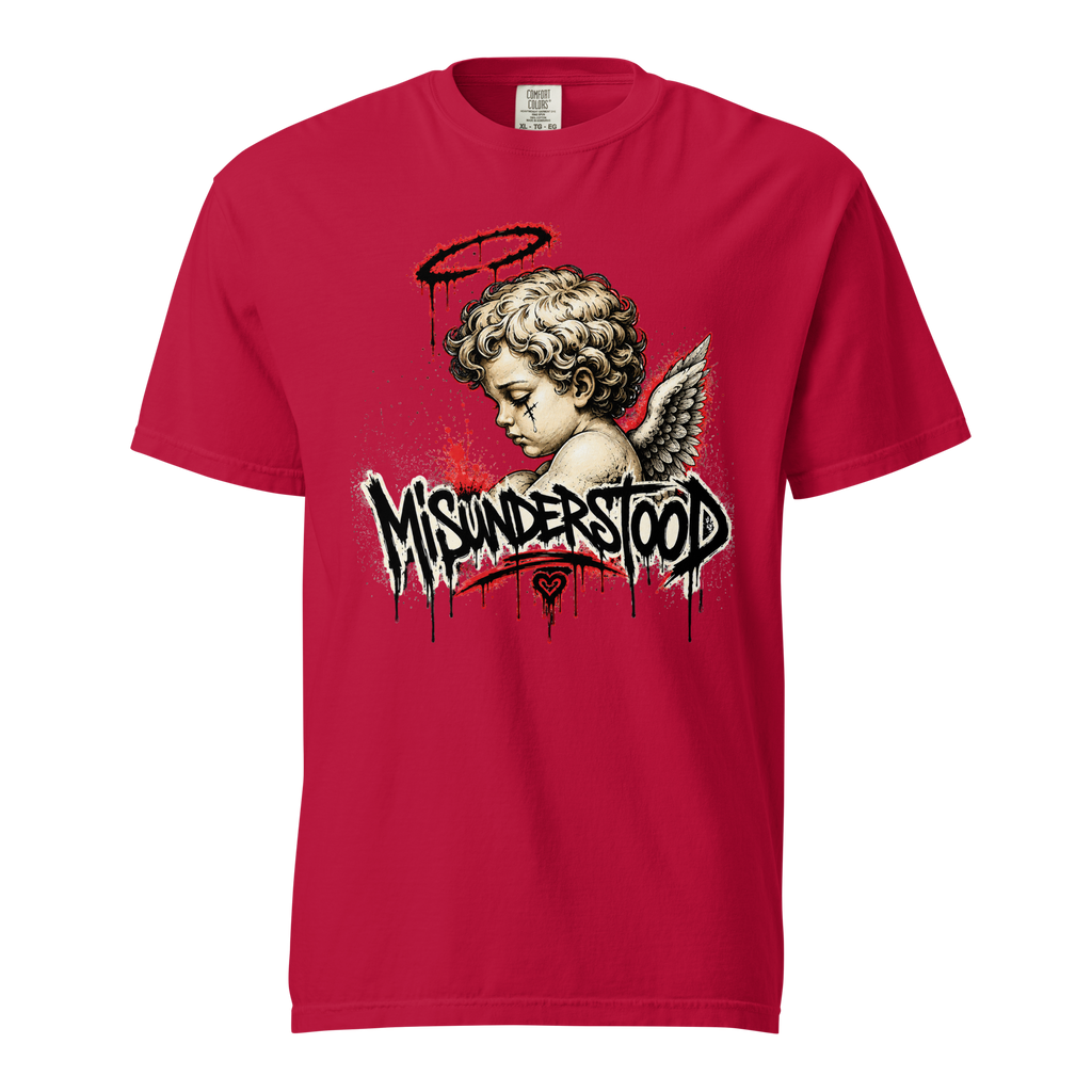 MISUNDERSTOOD graphic tee - Red