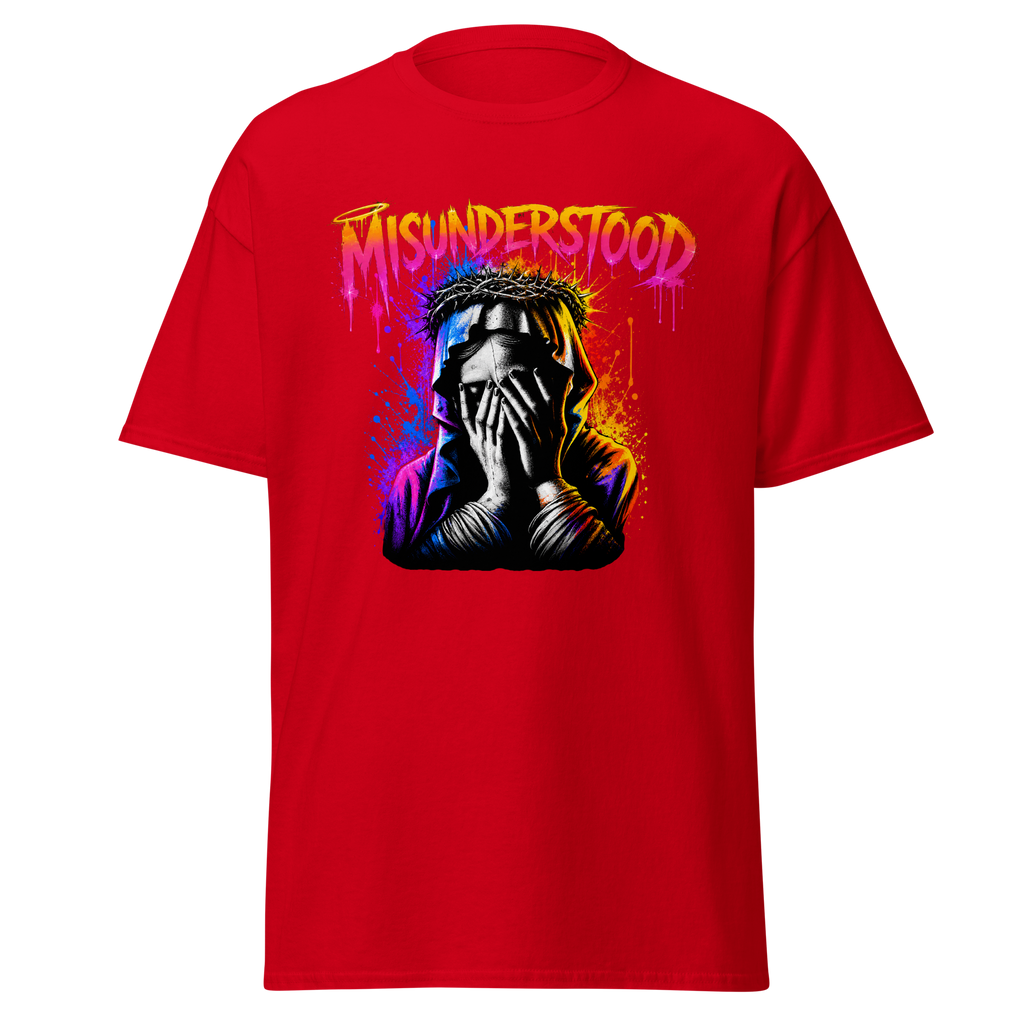 Misunderstood graphic tee - Red