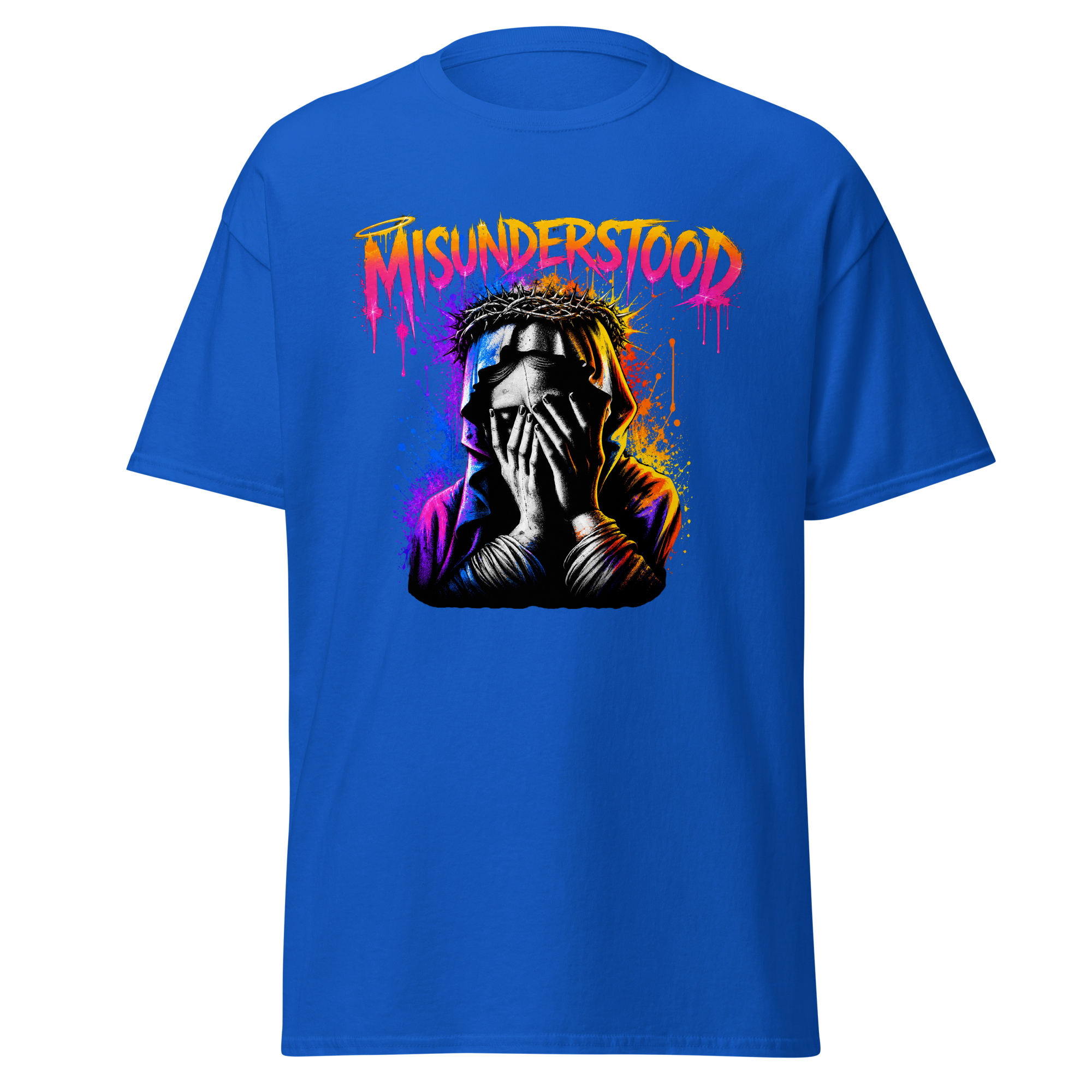 Misunderstood graphic tee - Royal