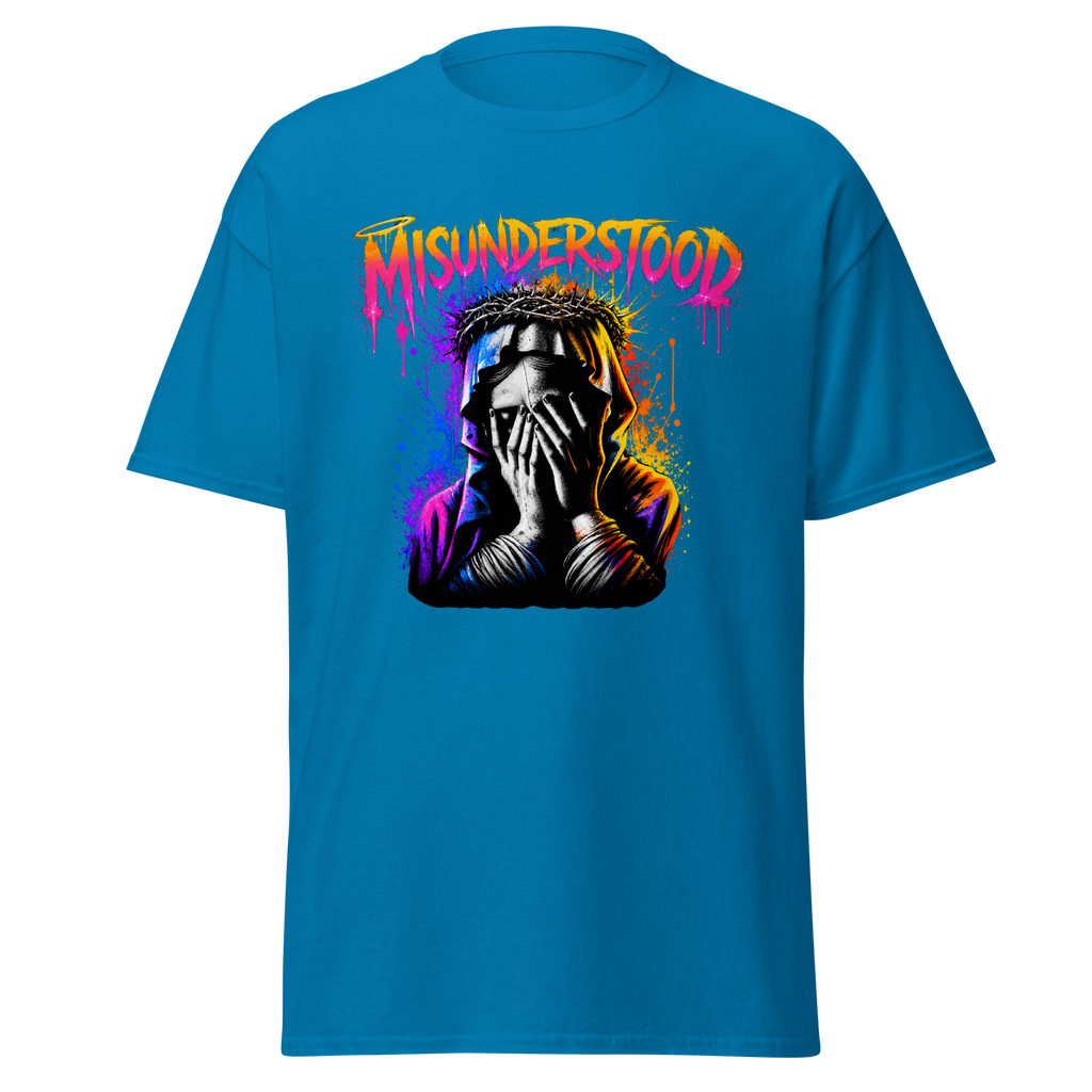 Misunderstood graphic tee - Sapphire