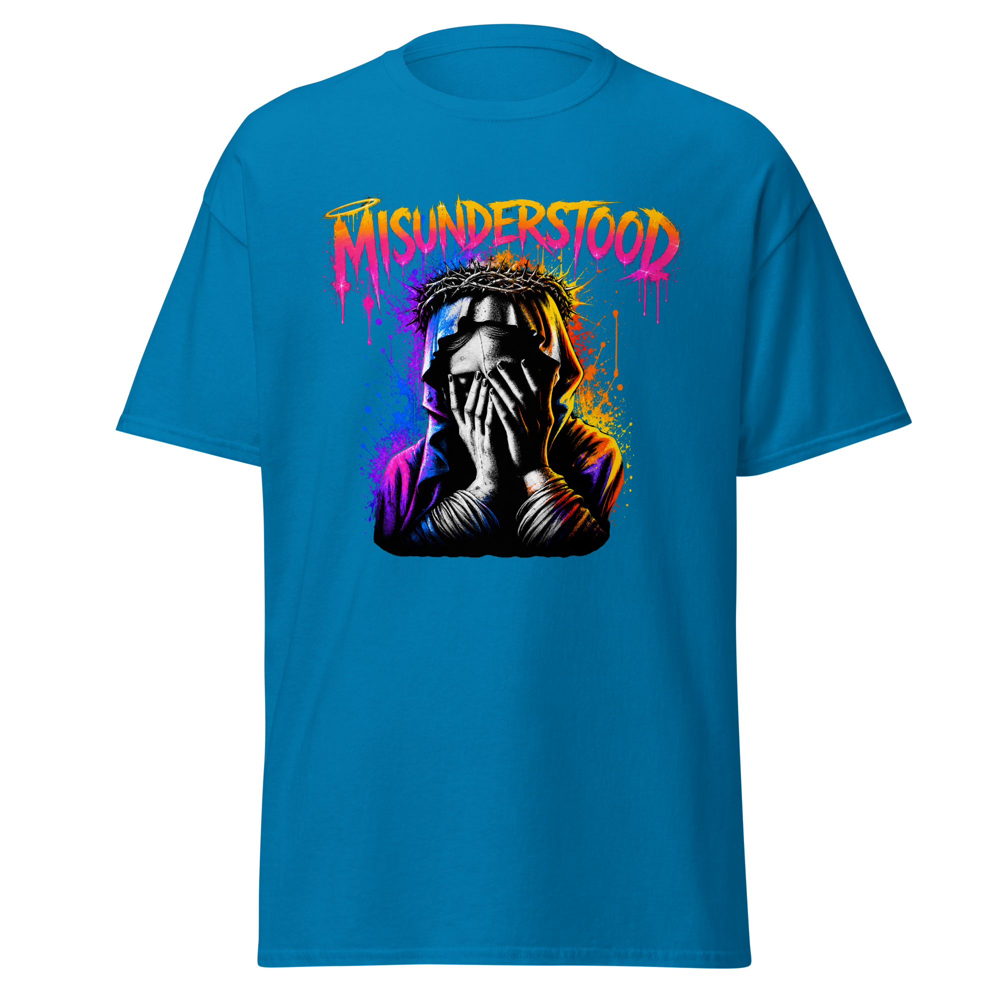 Misunderstood graphic tee - Sapphire