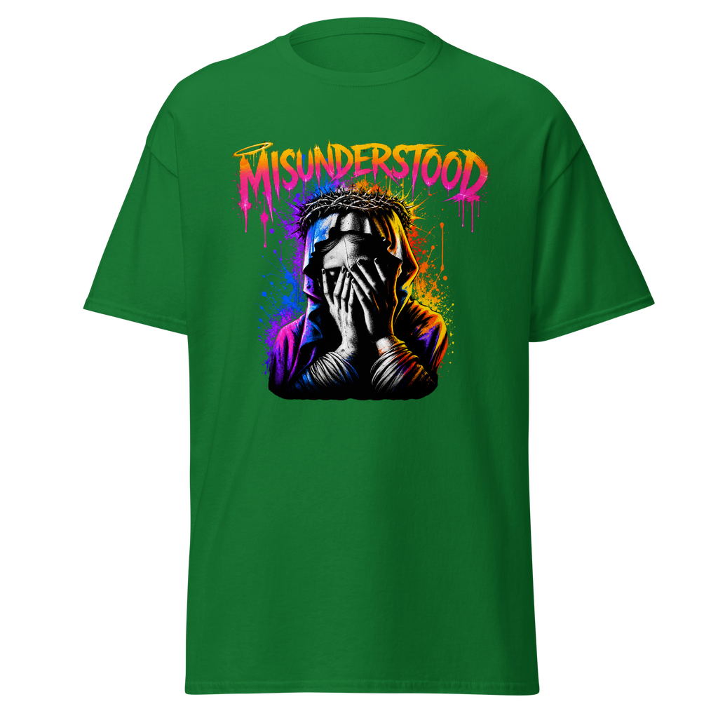 Misunderstood graphic tee - Turf Green