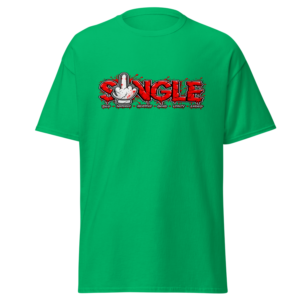 SINGLE graphic tee - Irish Green