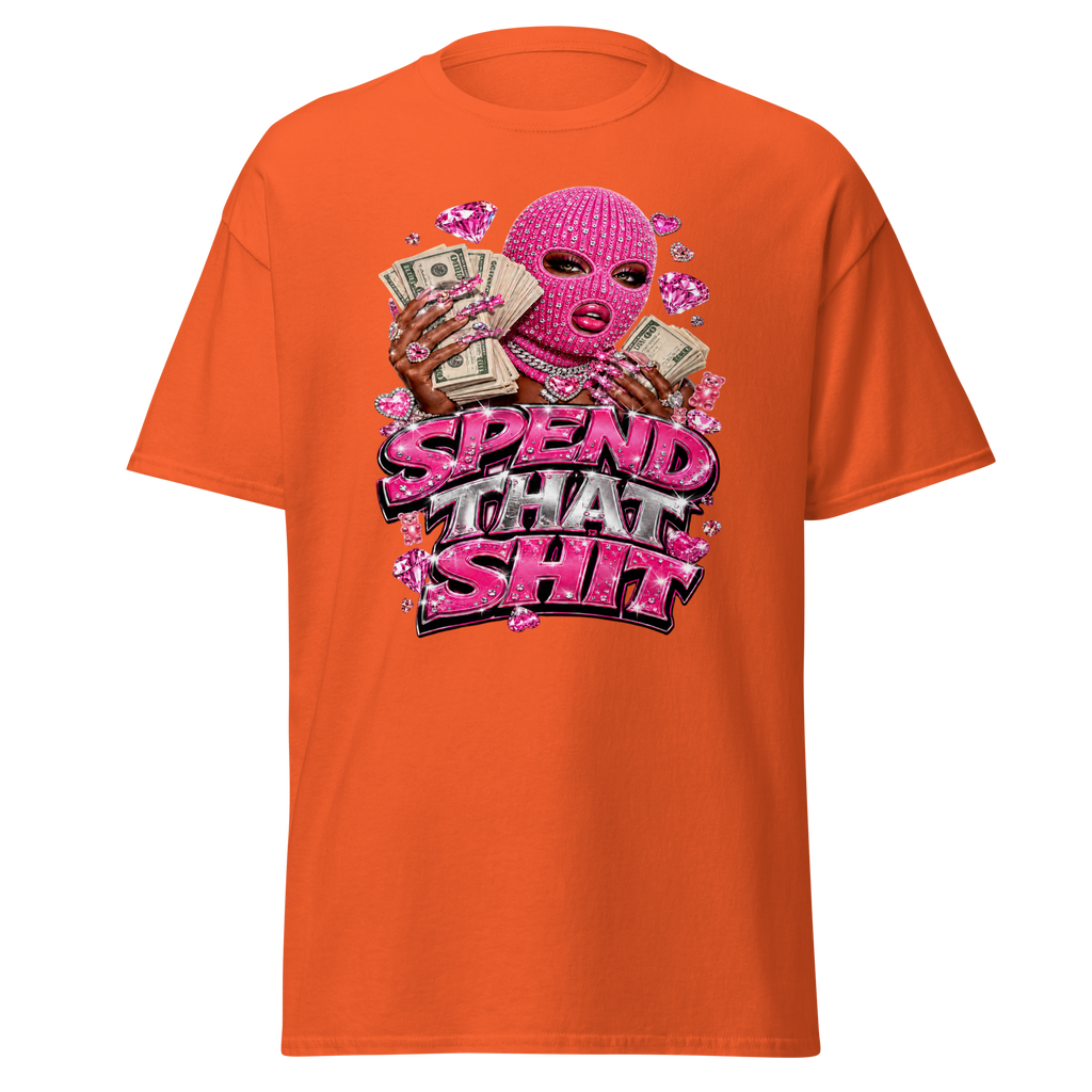 Spend That Shit Tee - Orange