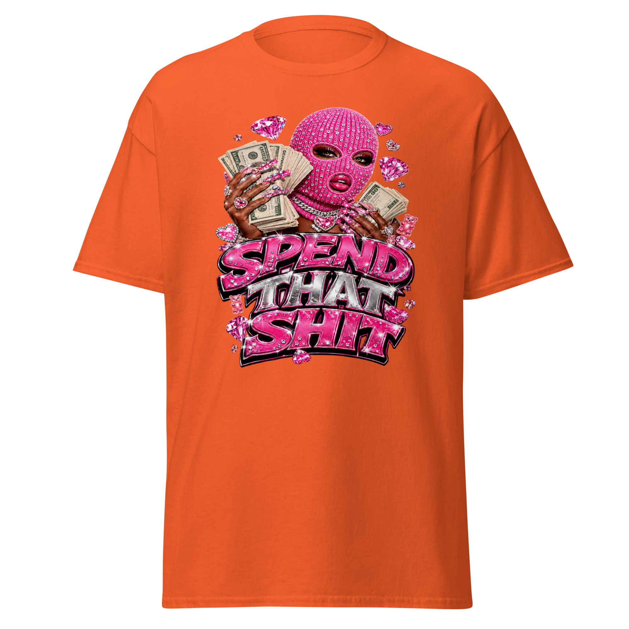 Spend That Shit Tee - Orange
