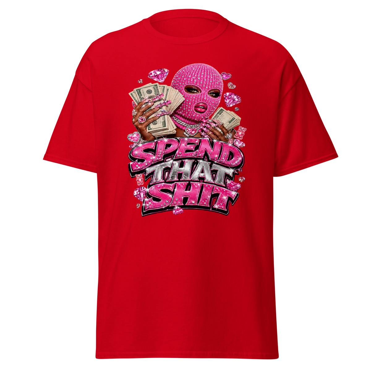 Spend That Shit Tee - Red