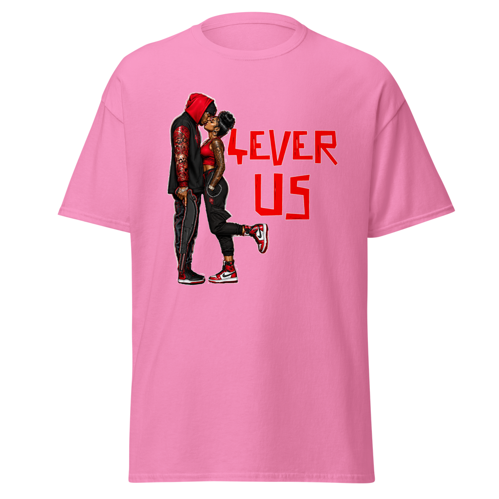 Supreme God 4Ever Us graphic T-shirt - azalea