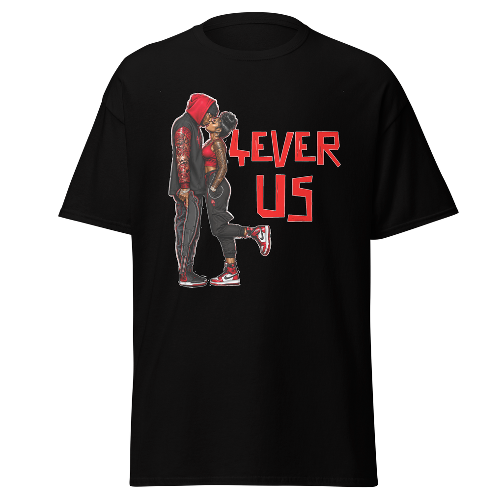 Supreme God 4Ever Us graphic T-shirt - black