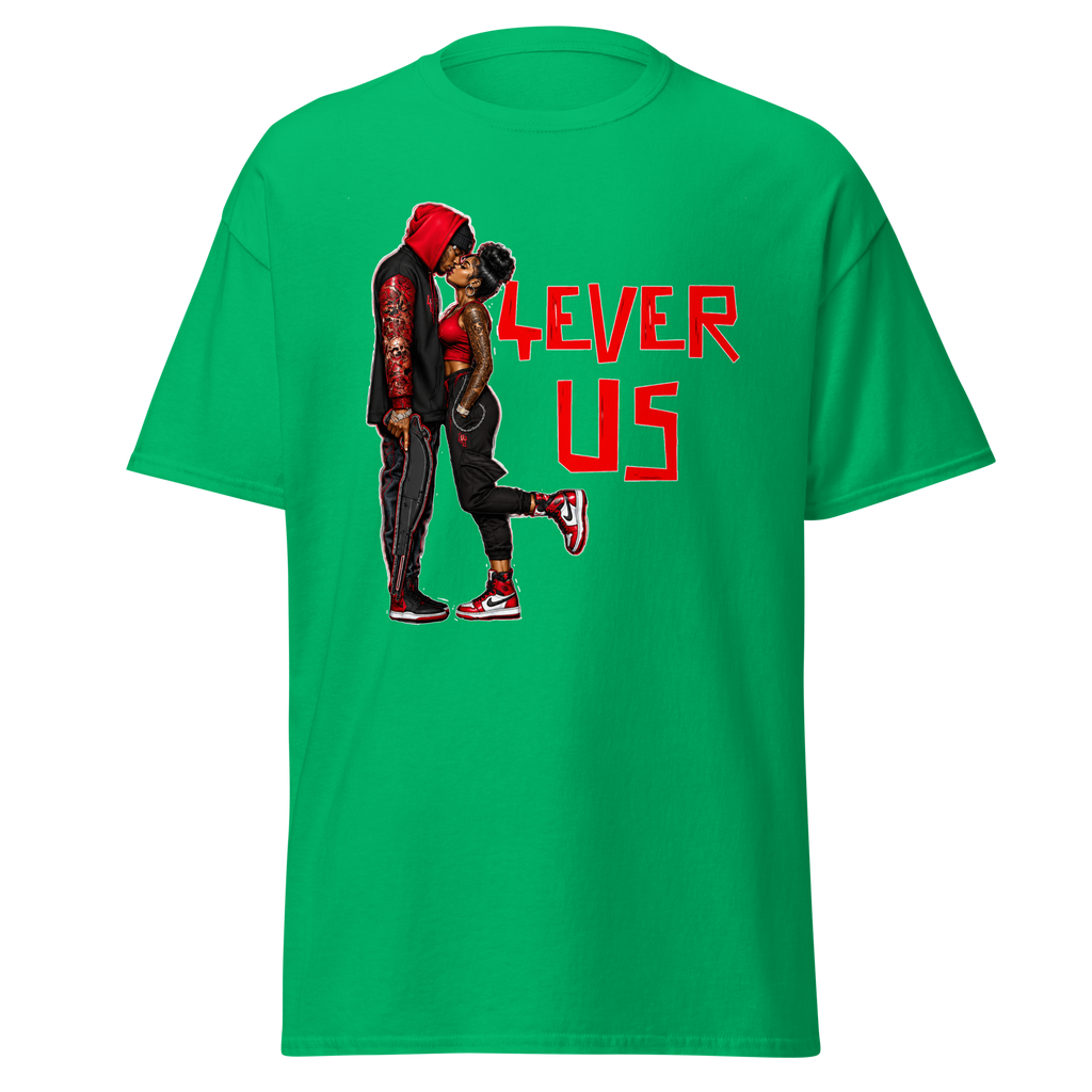 Supreme God 4Ever Us graphic T-shirt - Irish green