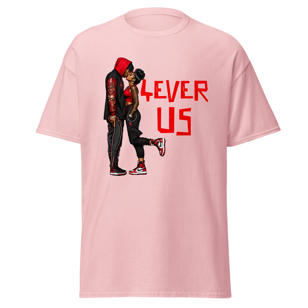 Supreme God 4Ever Us graphic T-shirt - light pink