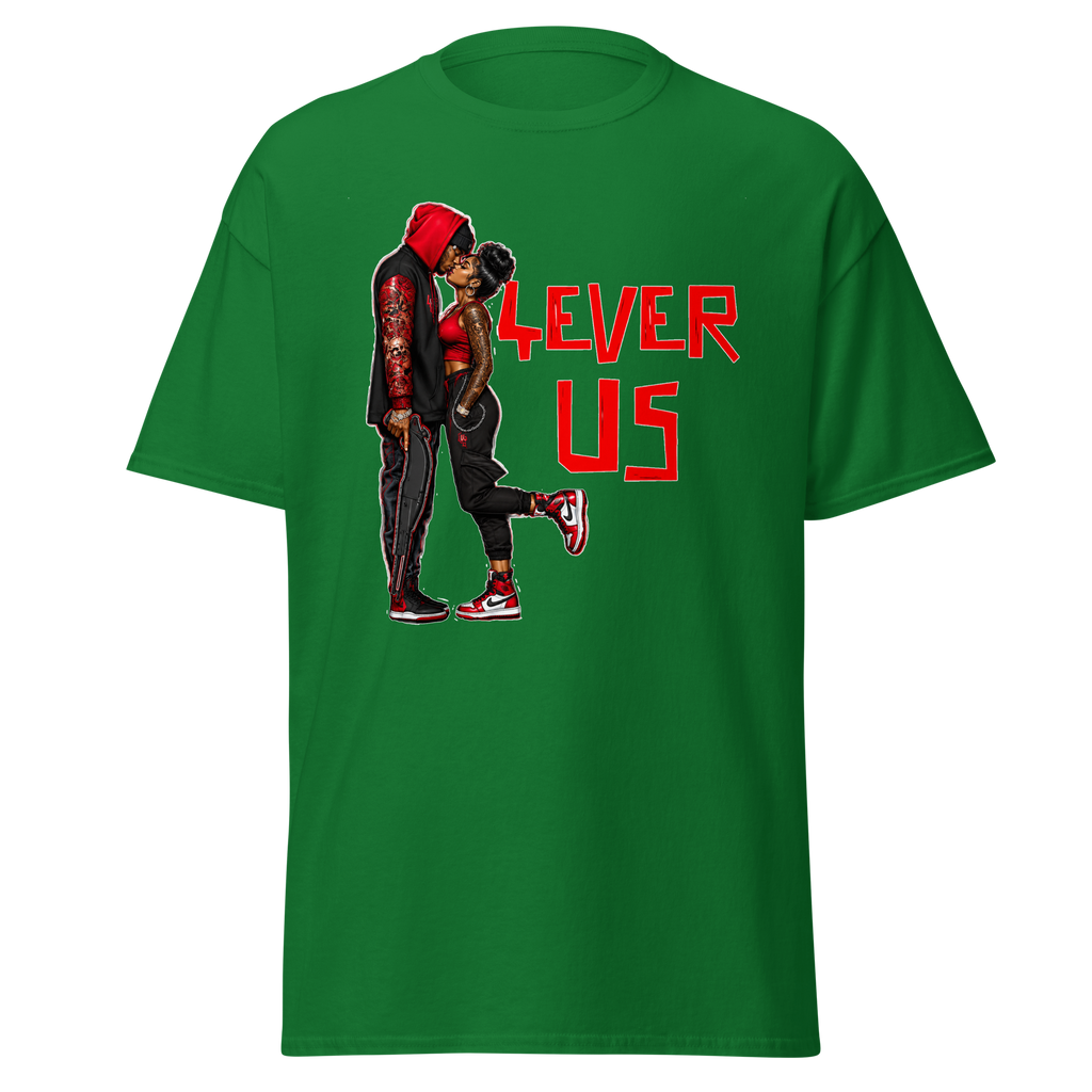 Supreme God 4Ever Us graphic T-shirt - turf green