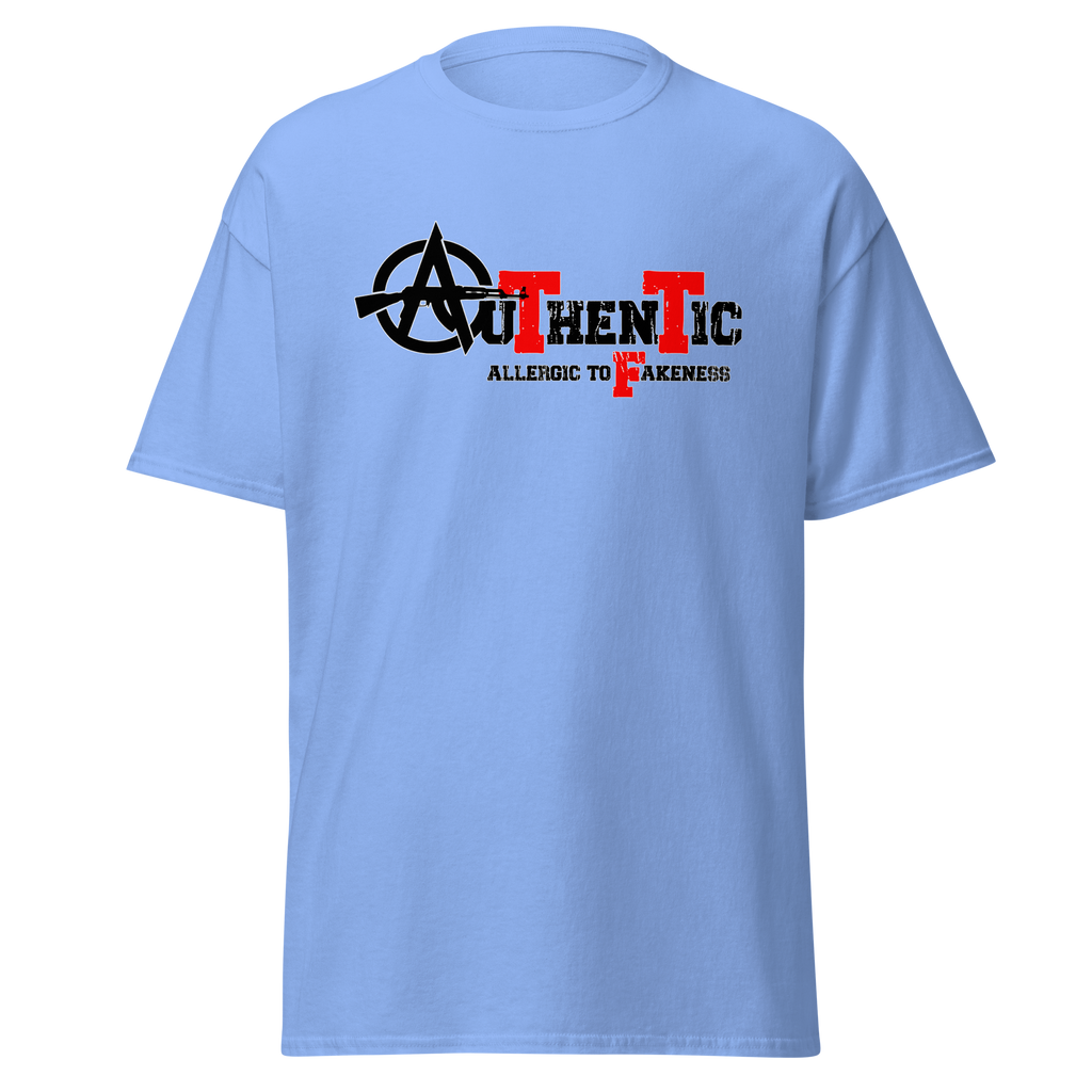 Supreme God Authentic Allergic to Fakeness Tee - Carolina Blue