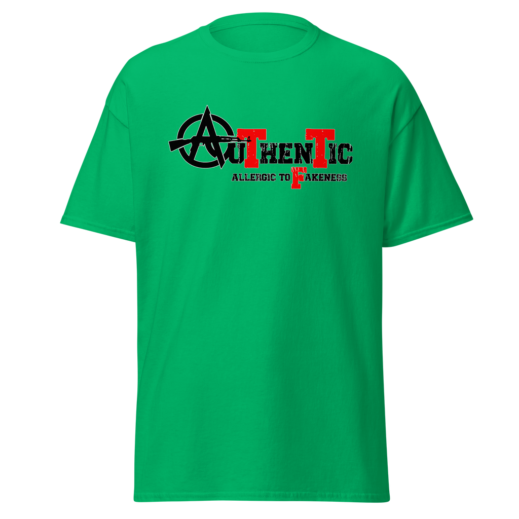 Supreme God Authentic Allergic to Fakeness Tee - Irish Green