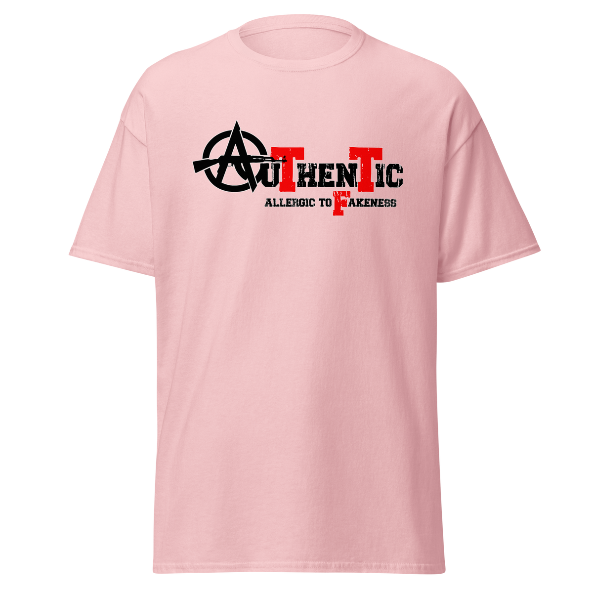 Supreme God Authentic Allergic to Fakeness Tee - Light Pink