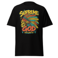 Supreme God Faith Above All Tee - Black