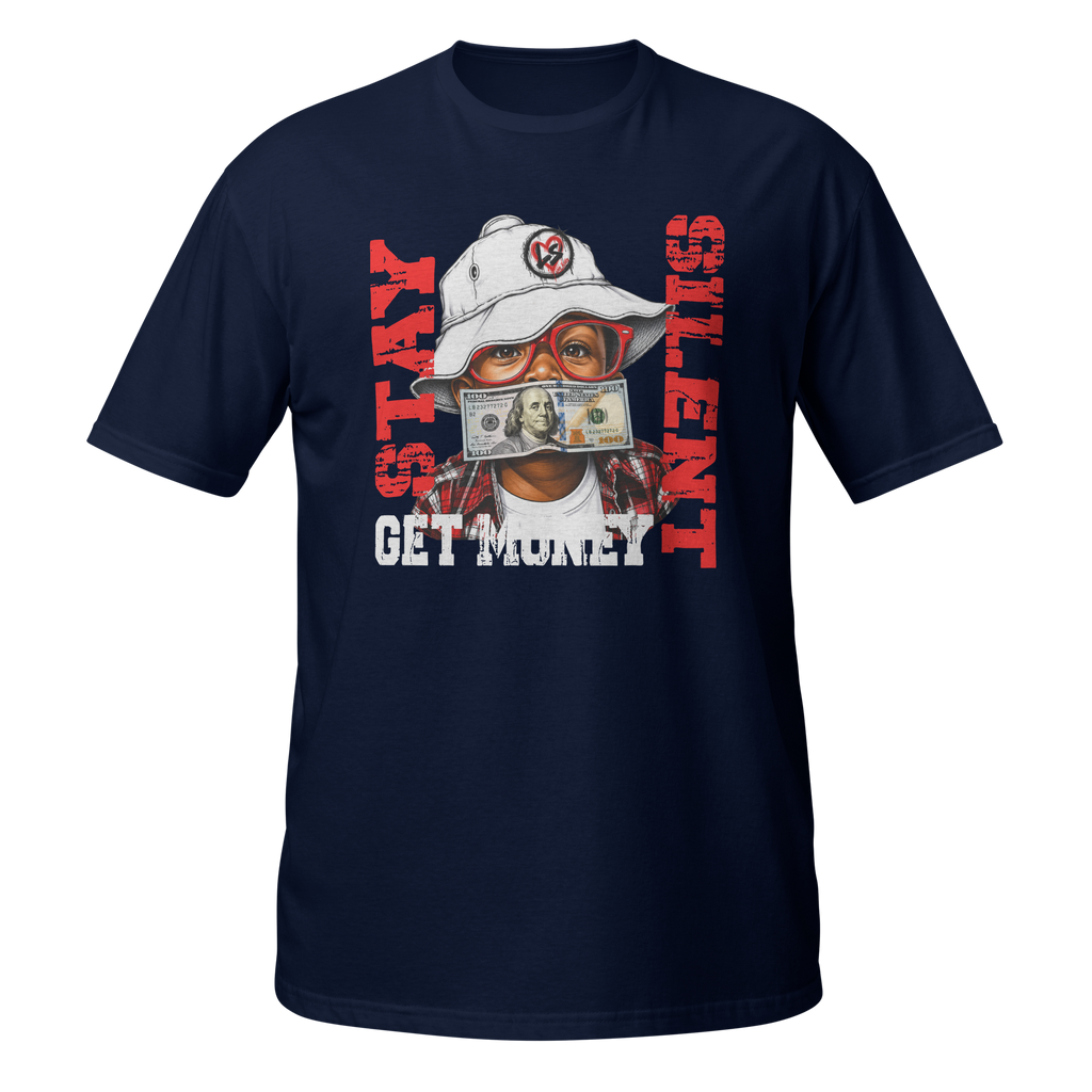 SUPREME GOD Get Money Graphic Tee Navy front