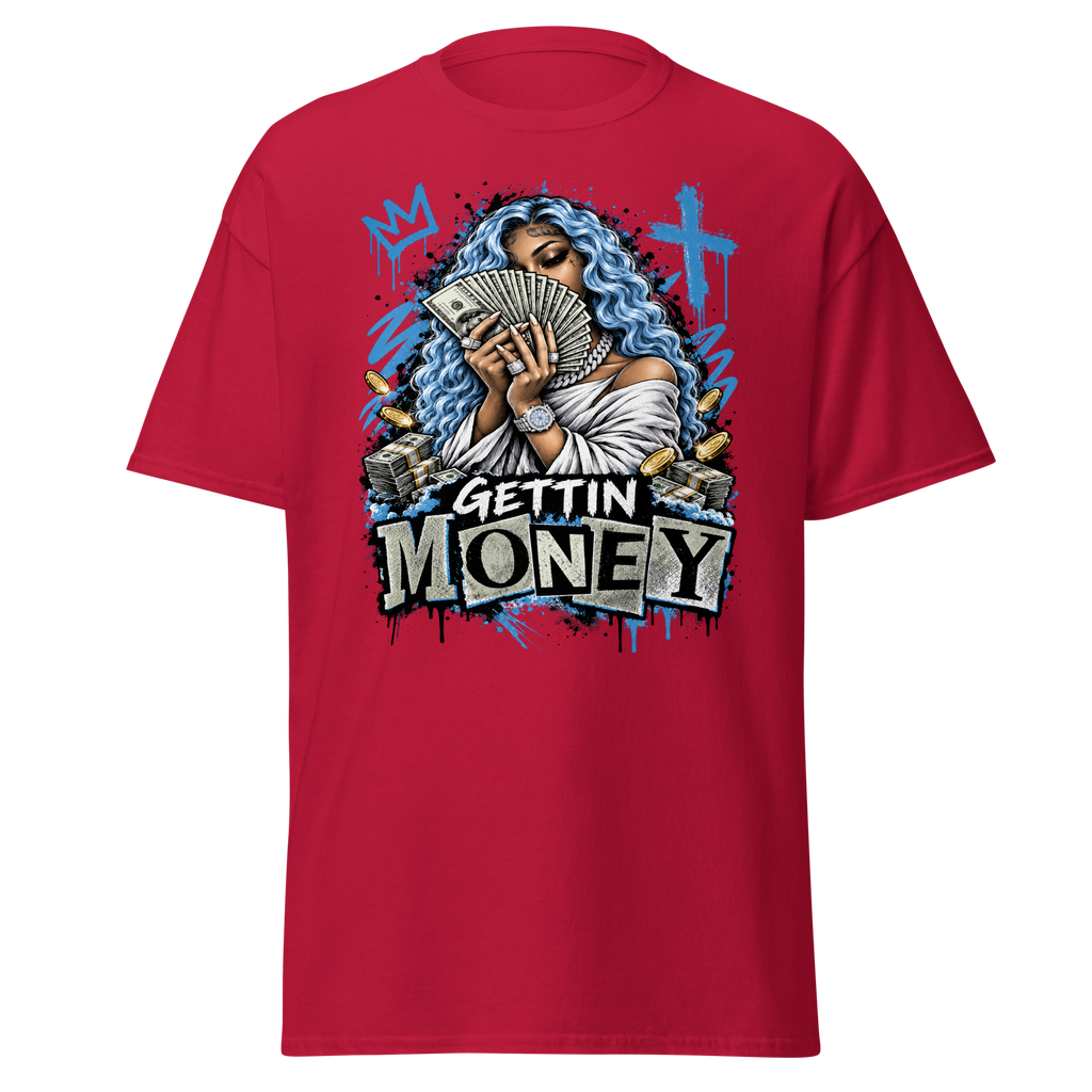 Supreme God Gettin Money Tee - Cardinal