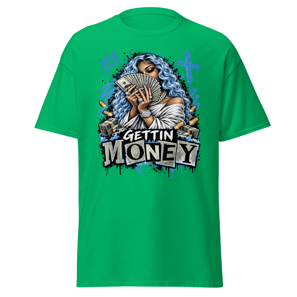 Supreme God Gettin Money Tee - Irish Green