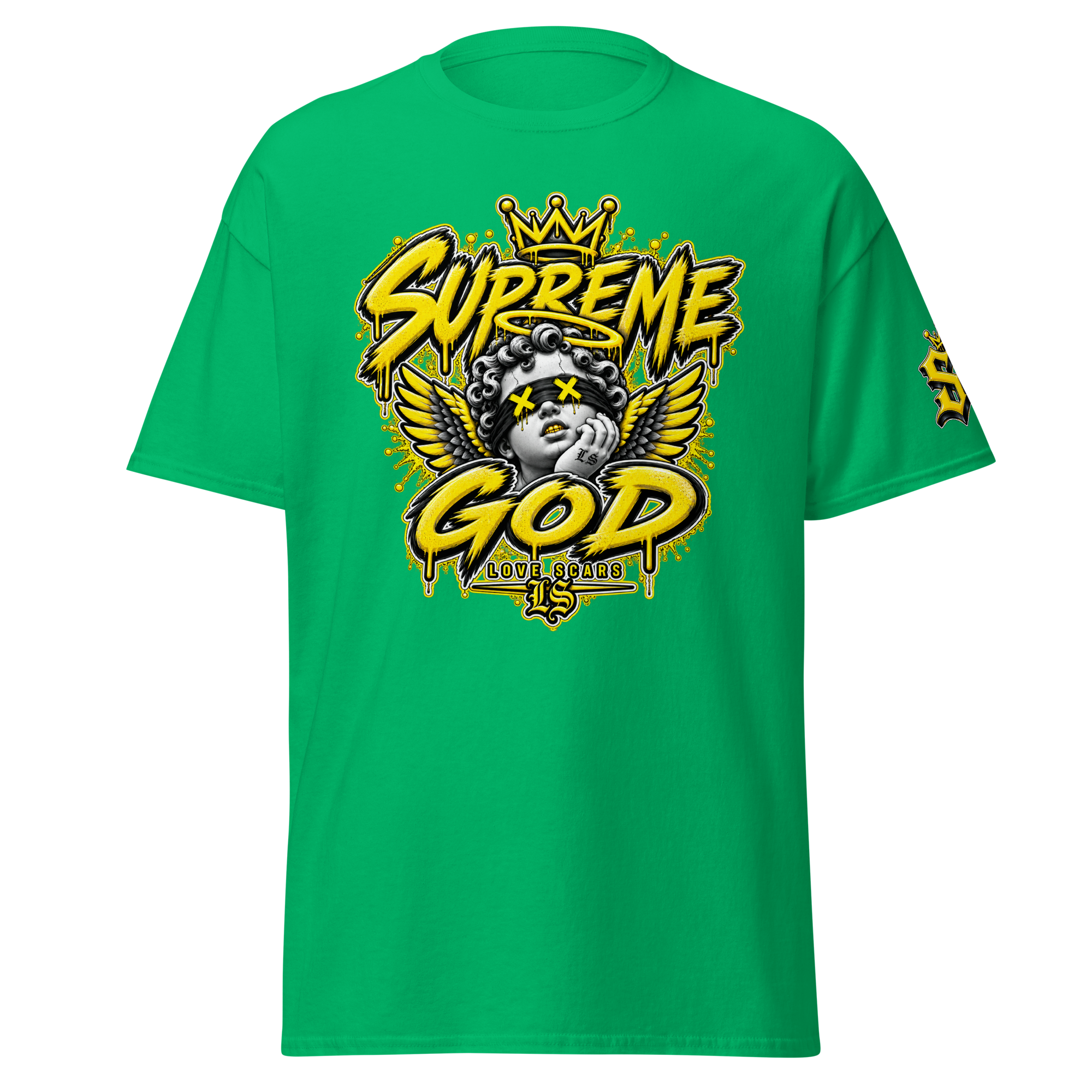 SUPREME GOD - CROWNED ANGEL - Irish Green