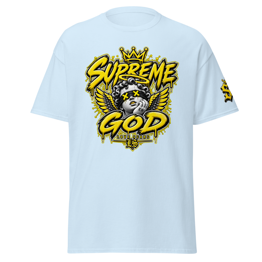 SUPREME GOD - CROWNED ANGEL - Light Blue