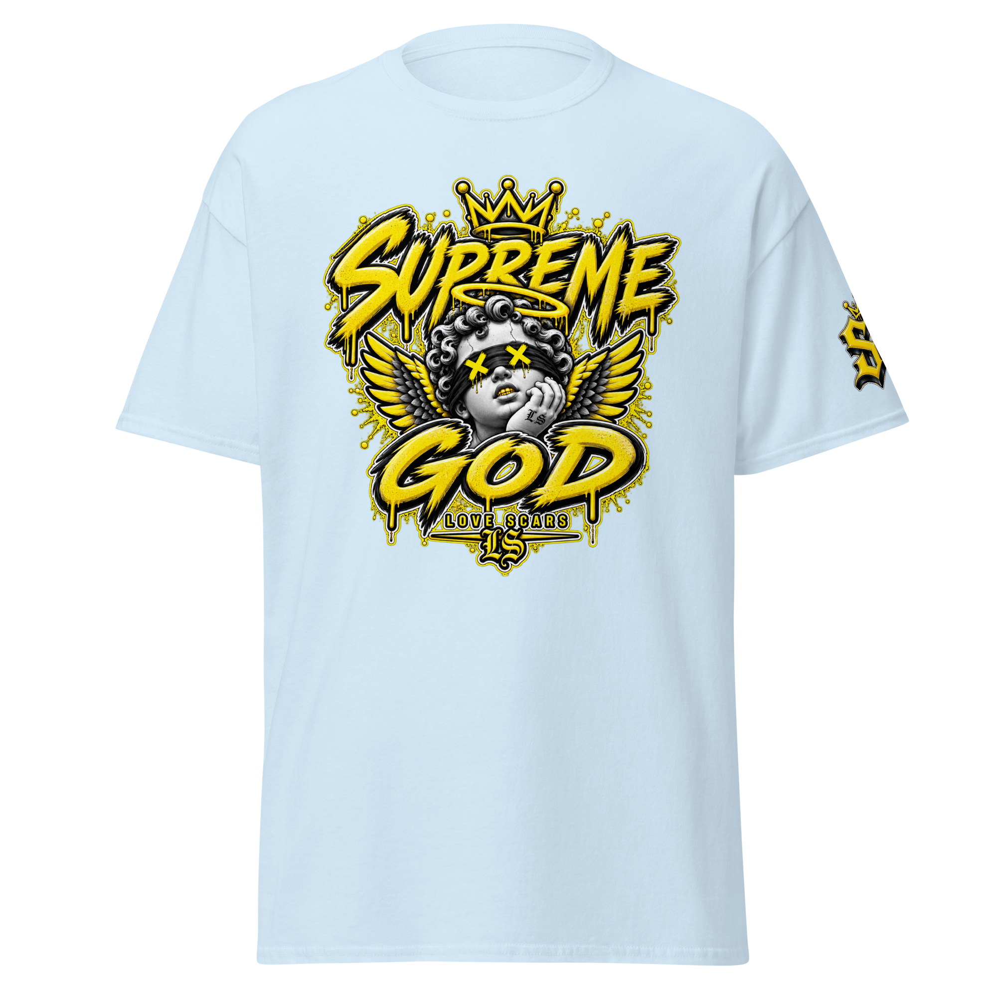 SUPREME GOD - CROWNED ANGEL - Light Blue