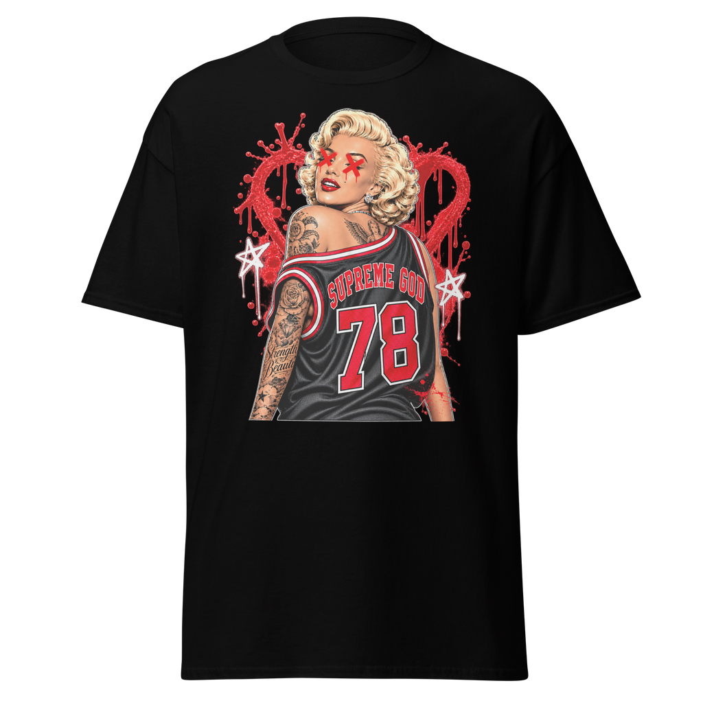 Supreme God 78 Love Scars Tee - Black