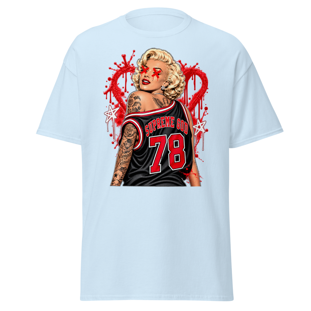 Supreme God 78 Love Scars Tee - Light Blue