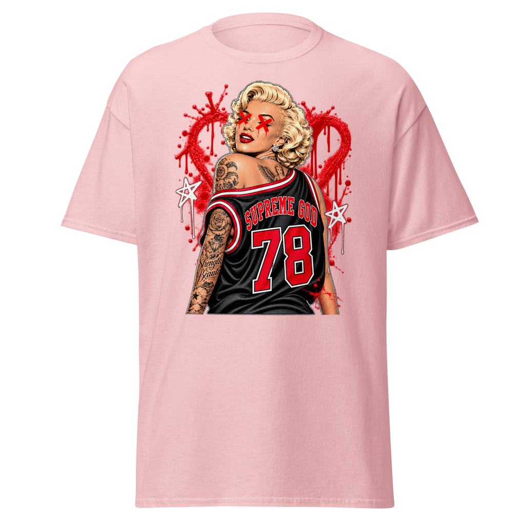 Supreme God 78 Love Scars Tee - Light Pink