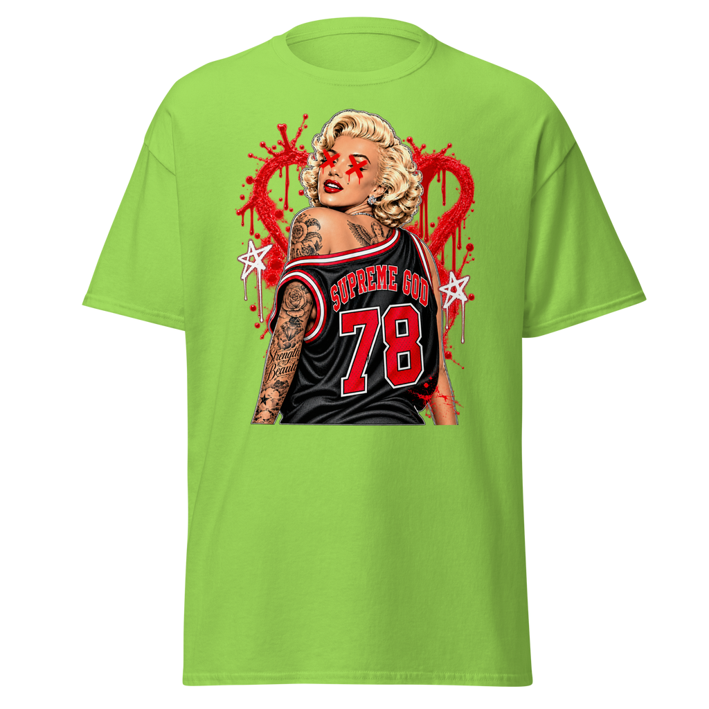 Supreme God 78 Love Scars Tee - Lime