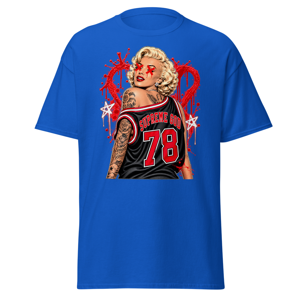 Supreme God 78 Love Scars Tee - Royal Blue