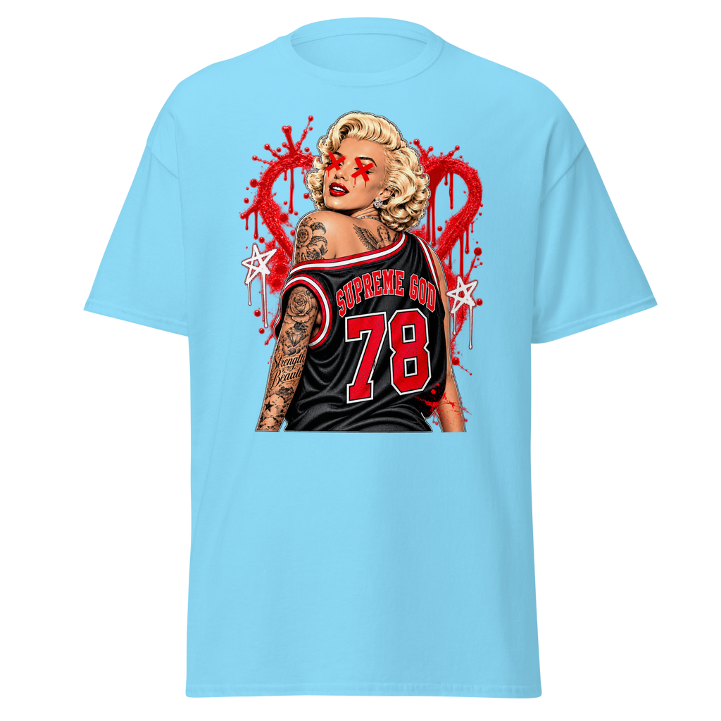 Supreme God 78 Love Scars Tee - Sky Blue