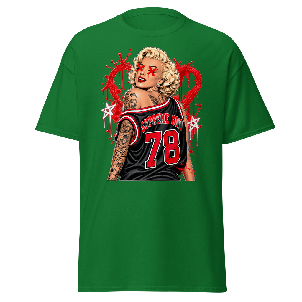 Supreme God 78 Love Scars Tee - Turf Green