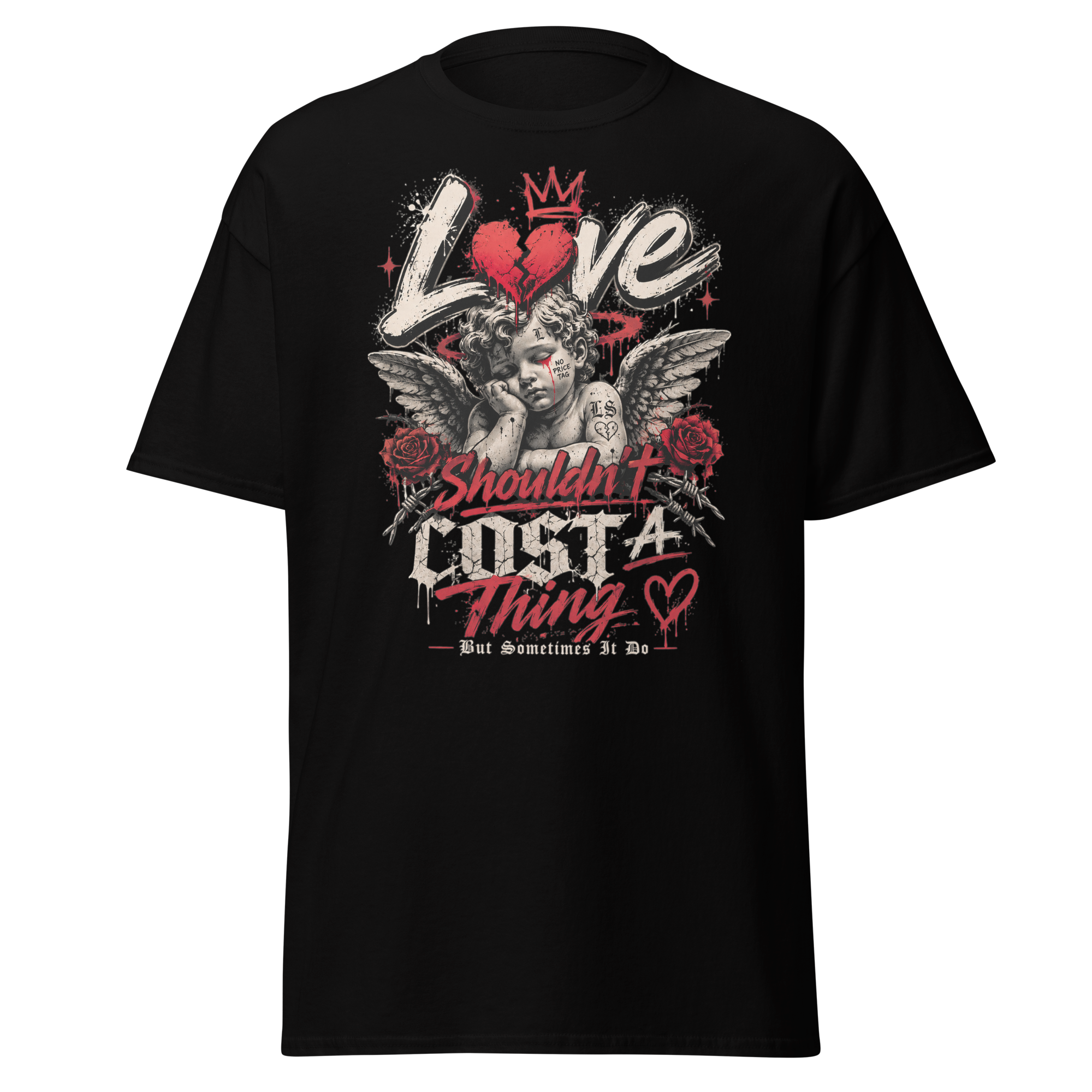 Supreme God Love Shouldn't Cost A Thing Tee - Black