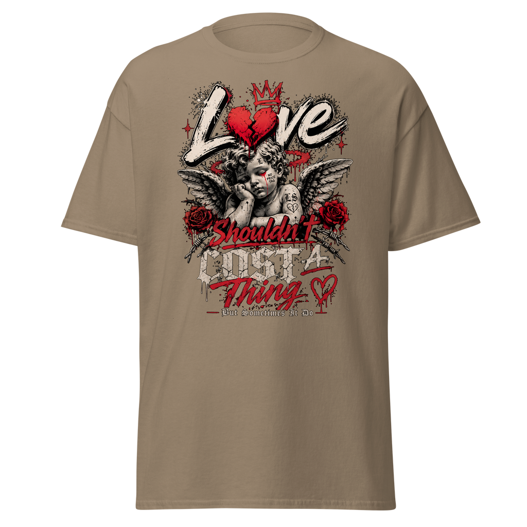Supreme God Love Shouldn't Cost A Thing Tee - Brown Savana